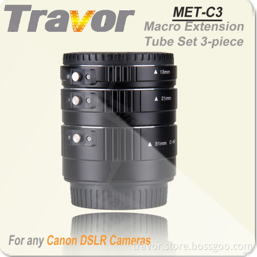 Extension Tube Set 3 Pieces Met-C3 for Canon